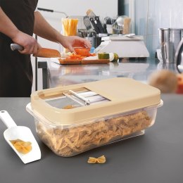 Pojemnik do przechowywania na kapsułki proszek i karmę beżowy 5L ORION 154051