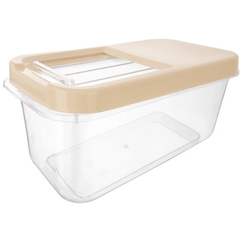 Pojemnik do przechowywania na kapsułki proszek i karmę beżowy 7.5L ORION 154053