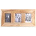 Ramka na zdjęcia drewniana na 3 zdjęcia 55x28cm HOME STYLING COLLECTION 569724