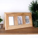 Ramka na zdjęcia drewniana na 3 zdjęcia 55x28cm HOME STYLING COLLECTION 569724
