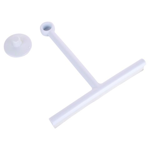 Ściągaczka do szyb z przyssawką biała BATHROOM SOLUTIONS 779052-B