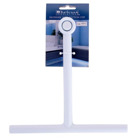 Ściągaczka do szyb z przyssawką biała BATHROOM SOLUTIONS 779052-B