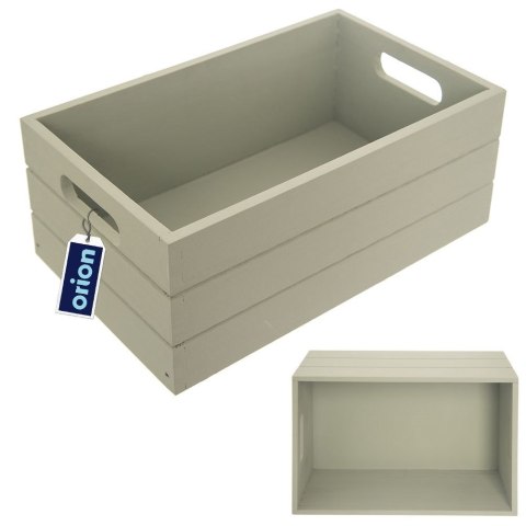 Skrzynka do przechowywania skrzynia pojemnik drewniana 26x16x11cm ORION 731056