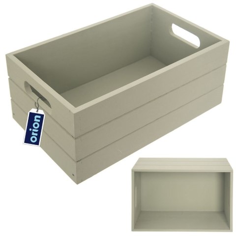 Skrzynka do przechowywania skrzynia pojemnik drewniana 31x21x13cm ORION 731057