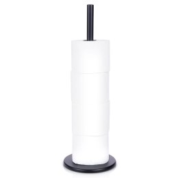 Stojak na papier toaletowy stalowy czarny 47cm BATHROOM SOLUTIONS 569711