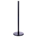 Stojak na papier toaletowy stalowy czarny 47cm BATHROOM SOLUTIONS 569711