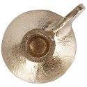 Świecznik aluminiowy złoty 9x7.5x4cm HOME STYLING COLLECTION 569795