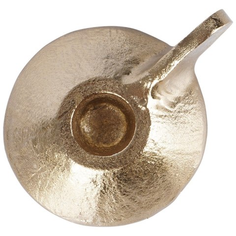 Świecznik aluminiowy złoty 9x7.5x4cm HOME STYLING COLLECTION 569795