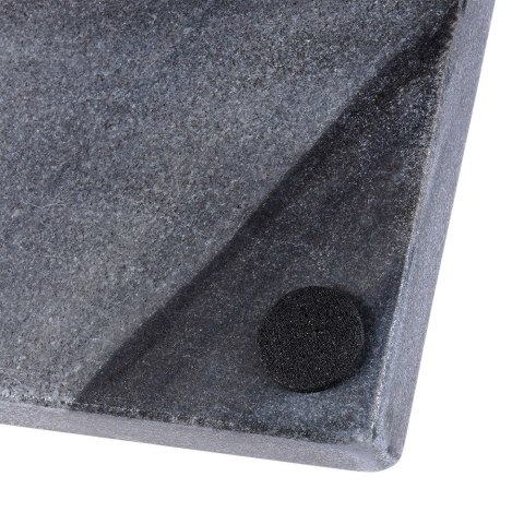 Świecznik marmurowy na 3 świeczki 18x8cm VILDE 569773