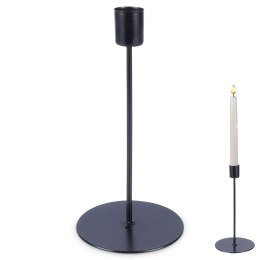 Świecznik metalowy czarny 20cm VILDE 569774