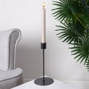 Świecznik metalowy czarny 20cm VILDE 569774