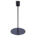 Świecznik metalowy czarny 20cm VILDE 569774
