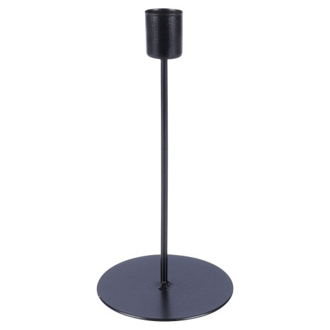 Świecznik metalowy czarny 20cm VILDE 569774