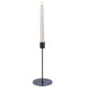 Świecznik metalowy czarny 20cm VILDE 569774
