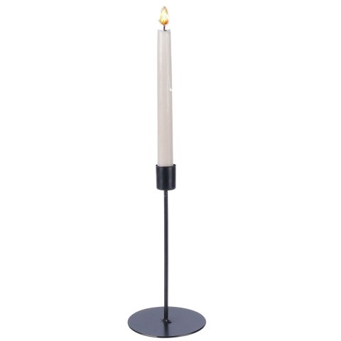 Świecznik metalowy czarny 20cm VILDE 569774