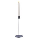 Świecznik metalowy czarny 25.5cm VILDE 569779