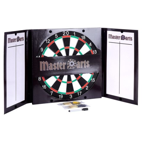 Tarcza do gry w darta drewniana dwustronna 42cm MASTER DARTS 489271