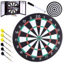 Tarcza do gry w darta drewniana dwustronna 42cm MASTER DARTS 489271