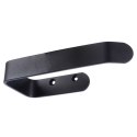 Uchwyt na papier toaletowy metalowy czarny VILDE 569704