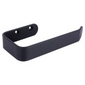 Uchwyt na papier toaletowy metalowy czarny VILDE 569704