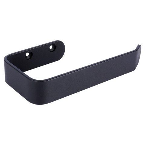 Uchwyt na papier toaletowy metalowy czarny VILDE 569704