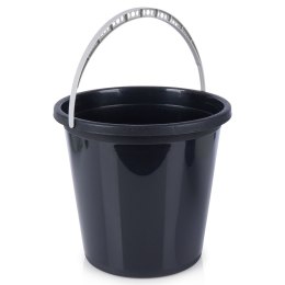 Wiadro plastikowe czarne 10L VILDE 779054