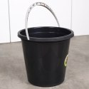 Wiadro plastikowe czarne 10L VILDE 779054