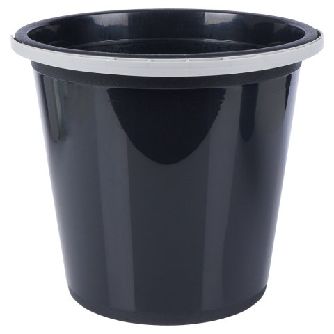 Wiadro plastikowe czarne 10L VILDE 779054