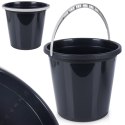 Wiadro plastikowe czarne 10L VILDE 779054