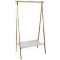 Wieszak stojący na ubrania bambusowy 155cm TRENDS4YOU 569902