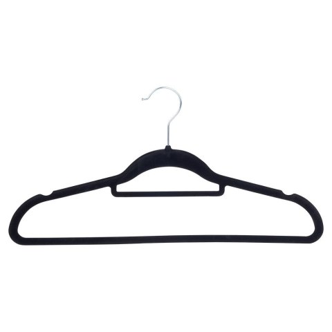 Wieszaki na ubrania czarne obrotowe 10 sztuk STORAGE SOLUTIONS 569717