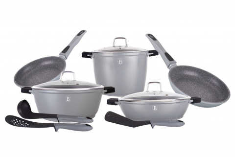 GARNKI BERLINGER HAUS GRANIT DIAMOND GRAY 11 ELE BH-1118 GARNKI BERLINGER HAUS GRANIT DIAMOND GRAY 11 ELE BH-1118