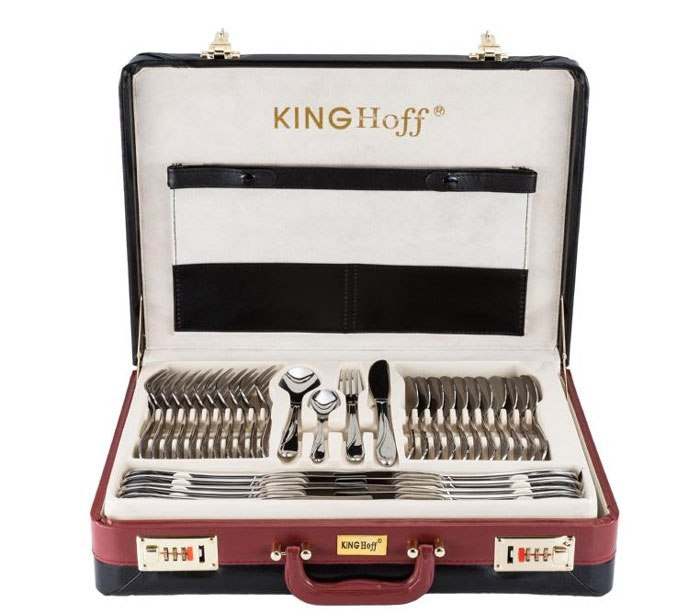 SZTUĆCE KiNGHOFF 72 ELE. POŁYSK KH-3507 SZTUĆCE KiNGHOFF 72 ELE. POŁYSK KH-3507