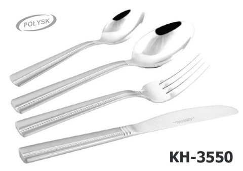 SZTUĆCE KiNGHOFF 72 ELE. POŁYSK KH-3550 SZTUĆCE KiNGHOFF 72 ELE. POŁYSK KH-3550