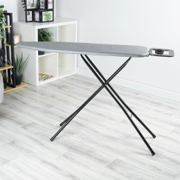 Deska do prasowania szara duża 130x34x87.5cm VILDE 779065