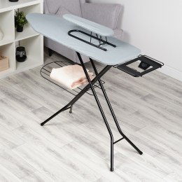 Deska do prasowania z rękawnikiem do rękawów szara 140x39x92cm VILDE 779067