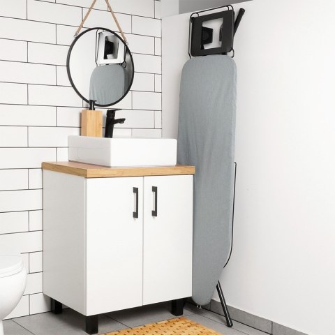 Deska do prasowania z rękawnikiem do rękawów szara 140x39x92cm VILDE 779067