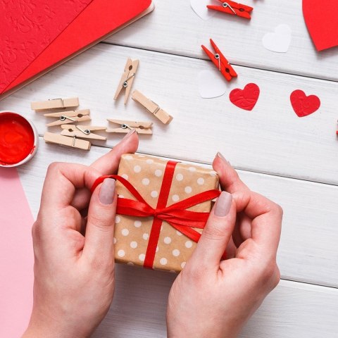 Klamerki dekoracyjne drewniane 4.5cm 50 sztuk ORION 531154