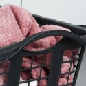 Kosz na pranie plastikowy czarny 37L VILDE 569972