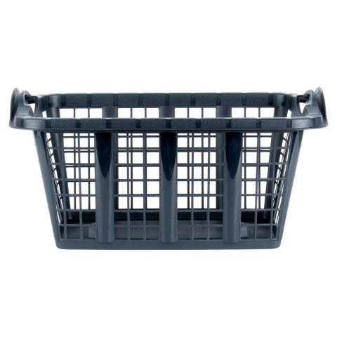 Kosz na pranie plastikowy czarny 37L VILDE 569972