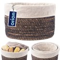 Koszyk do przechowywania naturalny 20x13cm ORION 731629