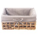 Koszyk do przechowywania organizacji kosz naturalny 26.5x17x12.5cm ORION 731625