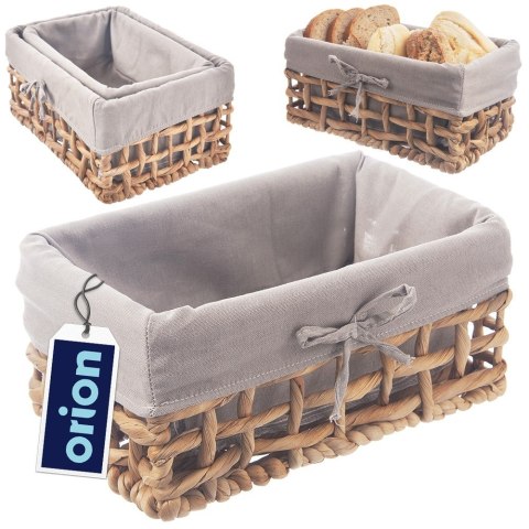 Koszyk do przechowywania organizacji kosz naturalny 26.5x17x12.5cm ORION 731625