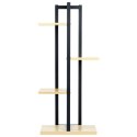 Kwietnik metalowy stojący wysoki 4-poziomowy 93cm VILDE 569826