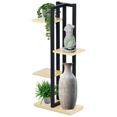 Kwietnik metalowy stojący wysoki 4-poziomowy 93cm VILDE 569826