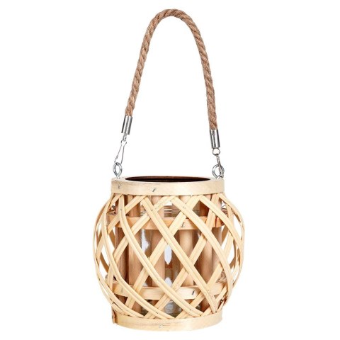 Lampion na świeczkę bambusowy 14.5x14cm HOME STYLING COLLECTION 569982