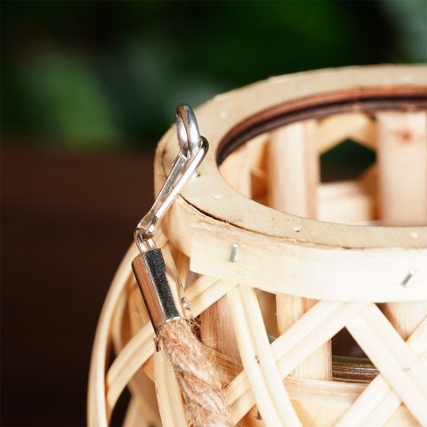 Lampion na świeczkę bambusowy 14.5x14cm HOME STYLING COLLECTION 569982