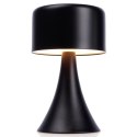 Lampka nocna LED metalowa czarna bezprzewodowa 20.5cm VILDE 569945