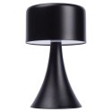 Lampka nocna LED metalowa czarna bezprzewodowa 20.5cm VILDE 569945