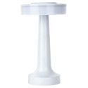 Lampka stołowa LED biała bezprzewodowa 3 tryby świecenia 21cm VILDE 569987